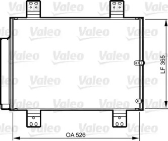 Конденсатор (VALEO: 814206)