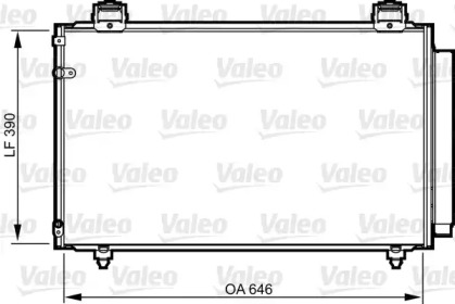 Конденсатор (VALEO: 814208)