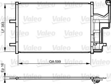 Конденсатор (VALEO: 814216)