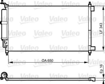 Конденсатор (VALEO: 814221)