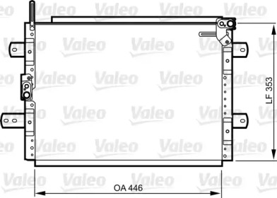 Конденсатор (VALEO: 814244)