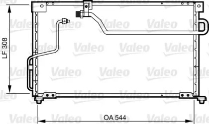 Конденсатор (VALEO: 814254)