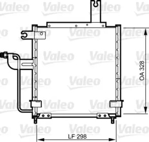 Конденсатор (VALEO: 814258)