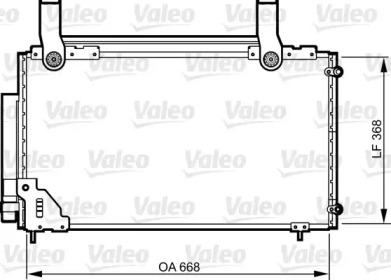 Конденсатор (VALEO: 814267)