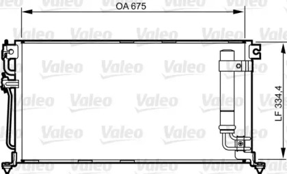 Конденсатор (VALEO: 814273)