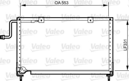 Конденсатор (VALEO: 814274)