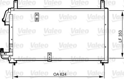 Конденсатор (VALEO: 814277)