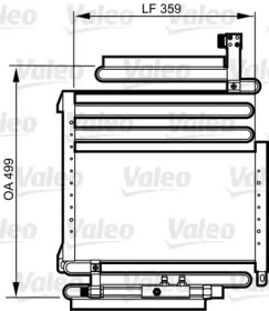 Конденсатор (VALEO: 814288)