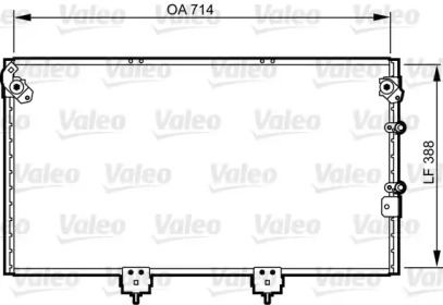 Конденсатор (VALEO: 814310)