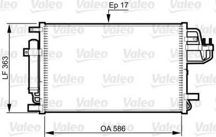 Конденсатор (VALEO: 814347)