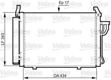 Конденсатор (VALEO: 814354)