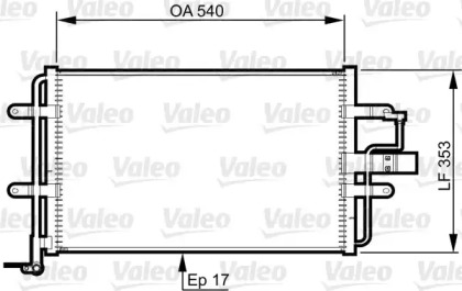 Конденсатор (VALEO: 814357)