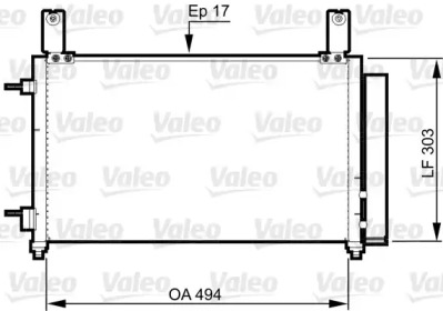 Конденсатор (VALEO: 814358)