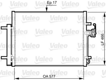 Конденсатор (VALEO: 814360)