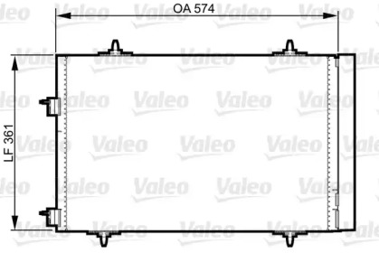 Конденсатор (VALEO: 814365)