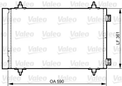 Конденсатор (VALEO: 814366)