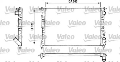 Теплообменник (VALEO: 816551)