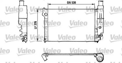 Теплообменник (VALEO: 816554)