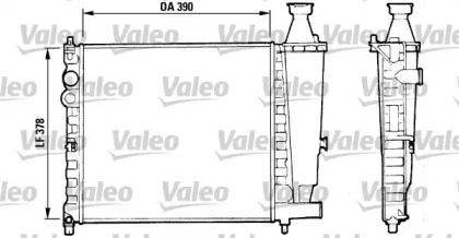 Теплообменник (VALEO: 816555)