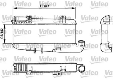 Теплообменник (VALEO: 816613)