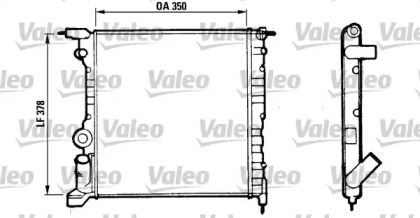 Теплообменник (VALEO: 816656)