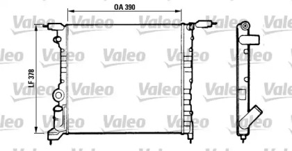 Теплообменник (VALEO: 816657)