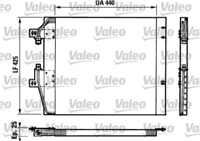 Конденсатор (VALEO: 816678)