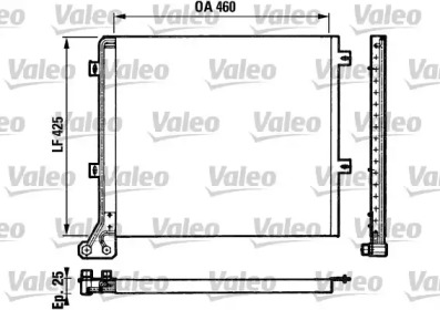 Конденсатор (VALEO: 816680)