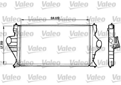 Теплообменник (VALEO: 816699)