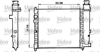 Теплообменник (VALEO: 816700)