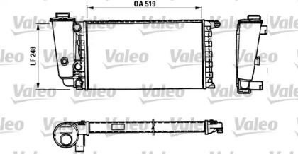 Теплообменник (VALEO: 816707)