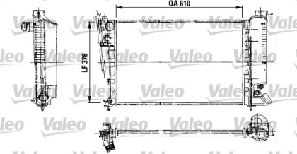 Теплообменник (VALEO: 816716)