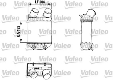 Теплообменник (VALEO: 816755)