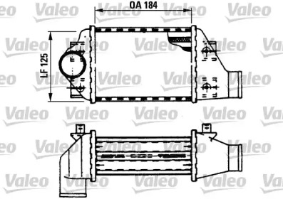 Теплообменник (VALEO: 816763)