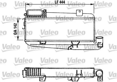 Теплообменник (VALEO: 816789)