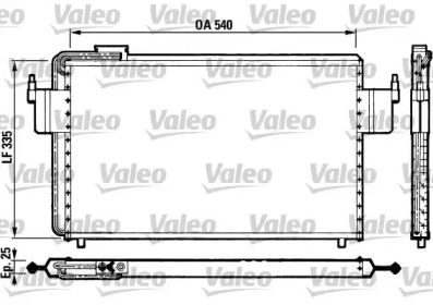 Конденсатор (VALEO: 816822)