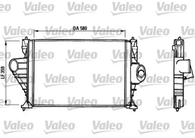 Теплообменник (VALEO: 816823)