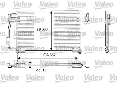 Конденсатор (VALEO: 816850)