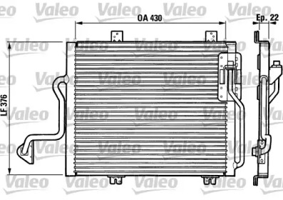 Конденсатор (VALEO: 816863)