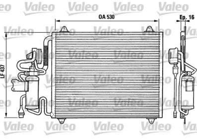 Конденсатор (VALEO: 816865)