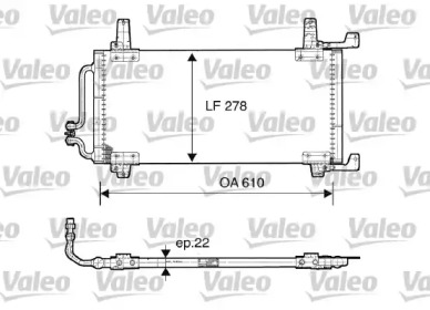 Конденсатор (VALEO: 816866)