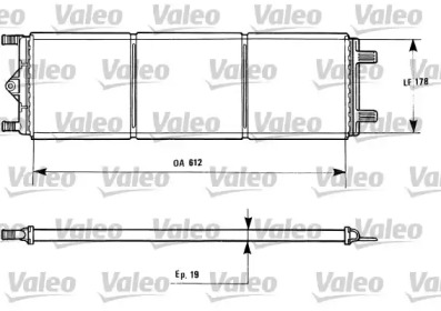 Теплообменник (VALEO: 816868)