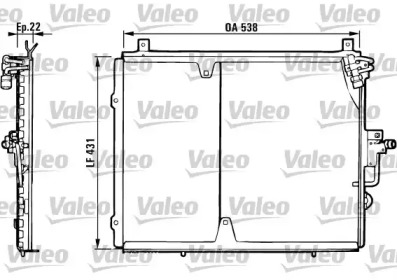 Конденсатор (VALEO: 816877)