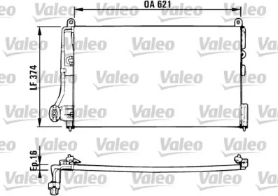 Конденсатор (VALEO: 816882)