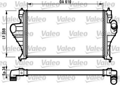 Теплообменник (VALEO: 816918)