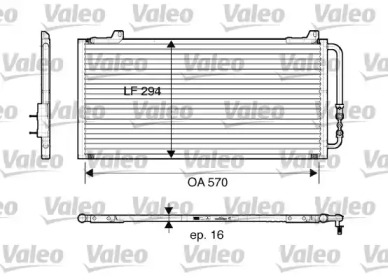 Конденсатор (VALEO: 816921)