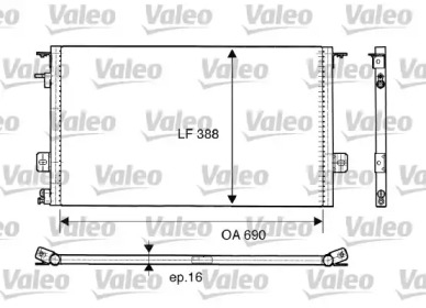 Конденсатор (VALEO: 816945)