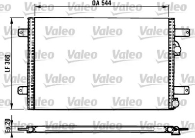 Конденсатор (VALEO: 816948)