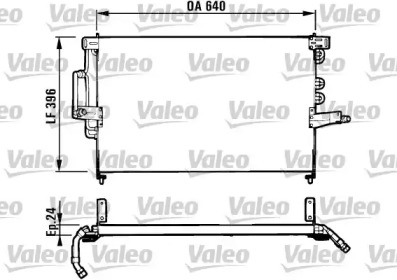 Конденсатор (VALEO: 816950)