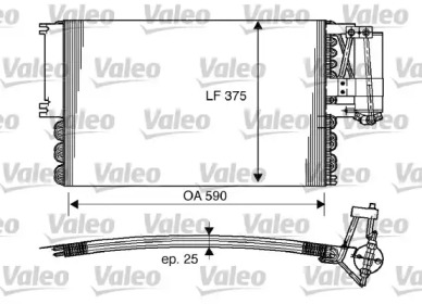 Конденсатор (VALEO: 816960)